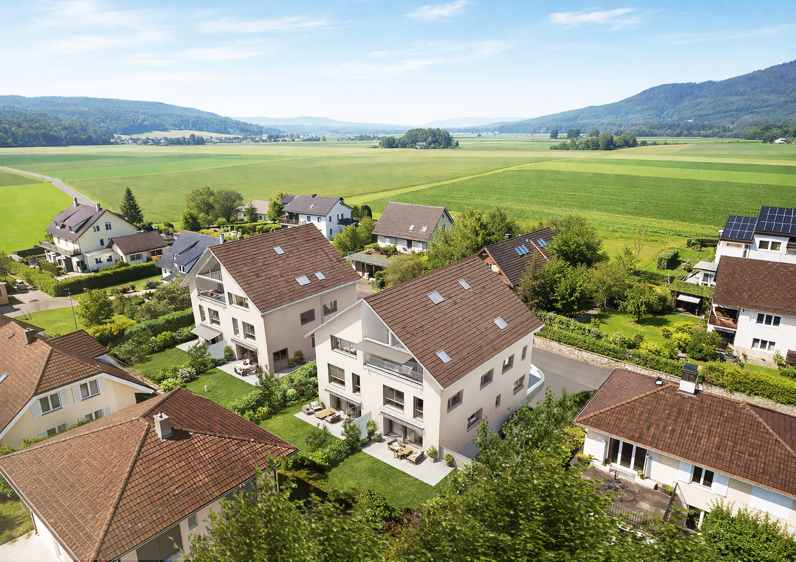 Neubau Hemishofen Visualisierung